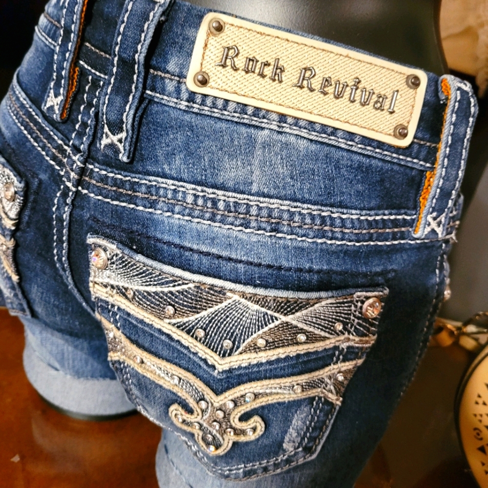 Rock Revival ✂️Cutoffs Shorts
